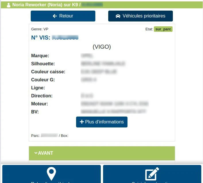 Logiciel de supervision de la qualité