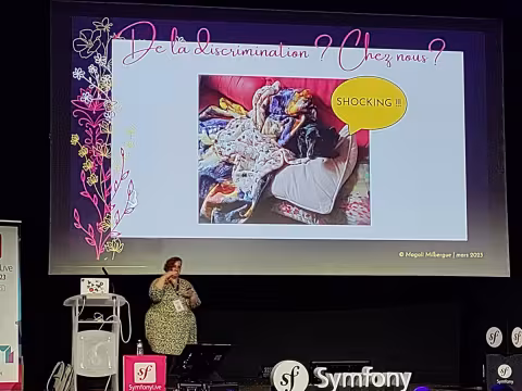 Conférence de Magali Milbergue au Symfony Live 2023
